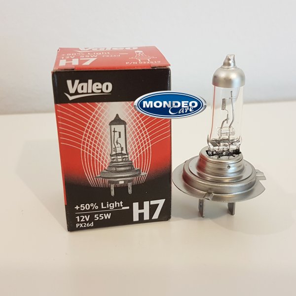 Žárovka H7 VALEO +50% LIGHT